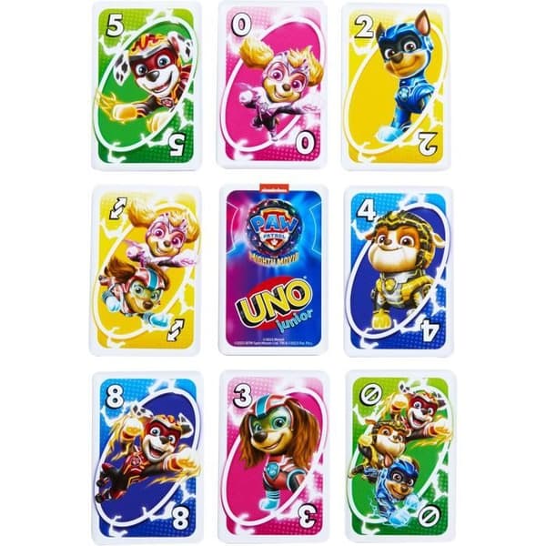 Mattel Games - Uno Junior-Paw Patrol: Super Patrol-Card Game HPY62