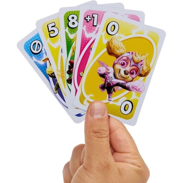 Mattel Games - Uno Junior-Paw Patrol: Super Patrol-Card Game HPY62