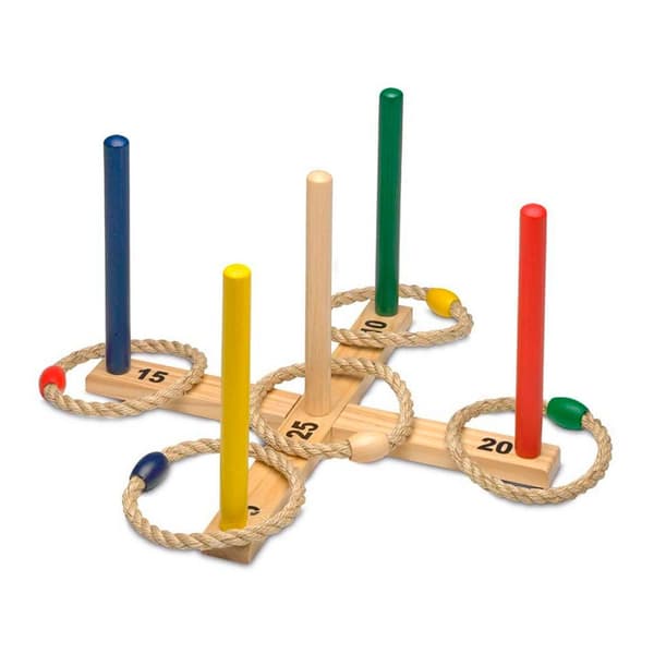 Cayro Træ Med Ringe Brætspil Rings-stick Flerfarvet