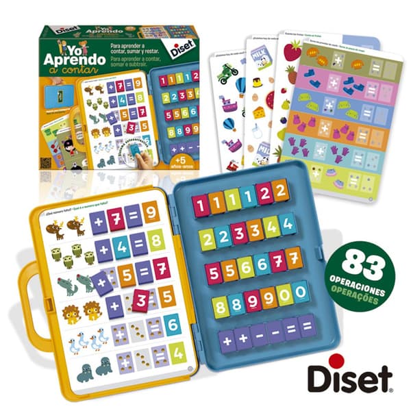 Diset Jag Lär Mig Att Berätta Brädspel Flerfärgad 5-8 Years