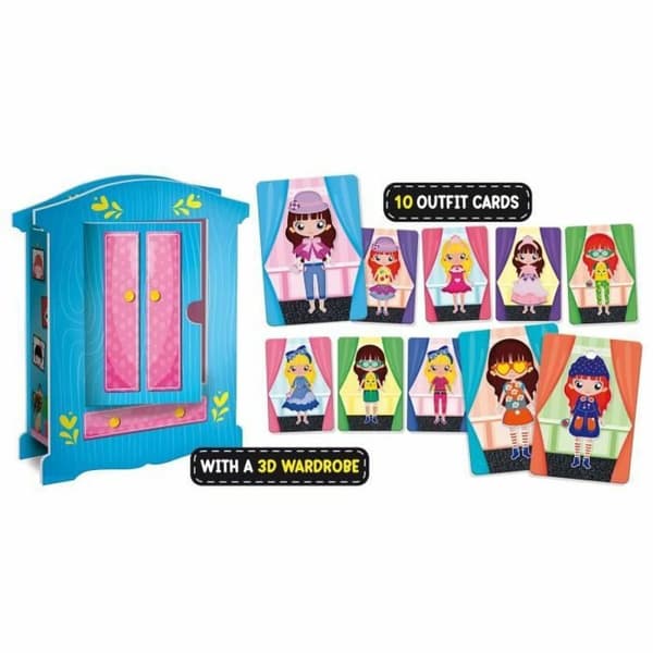Lærerigt Spil Lisciani Giochi Magnetic Fashion Doll (FR)
