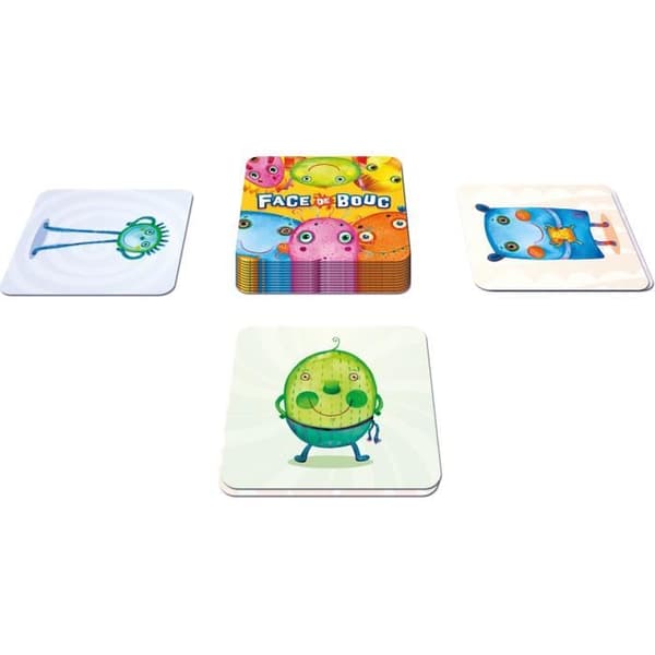 Goat Face - Asmodee - Roligt minnesspel som uppmuntrar kreativitet - från 6 år och uppåt