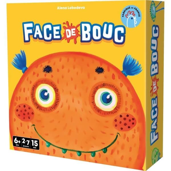 Goat Face - Asmodee - Roligt minnesspel som uppmuntrar kreativitet - från 6 år och uppåt