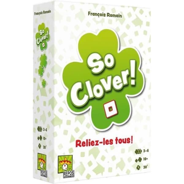 Festspel - ASMODEE - So Clover - 880 nyckelord - 3-6 spelare - 10 år och äldre