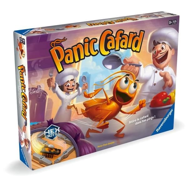 Kackerlacka panik, brädspel för barn, 5 år och uppåt, Ravensburger