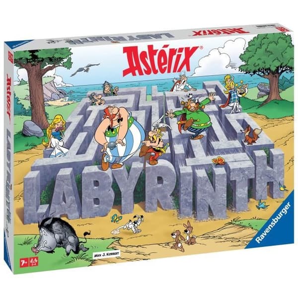 Asterix Labyrinth, Brädspel, Barn och Familj, Från 2 till 4 spelare från 7 år, 27350, Ravensburger