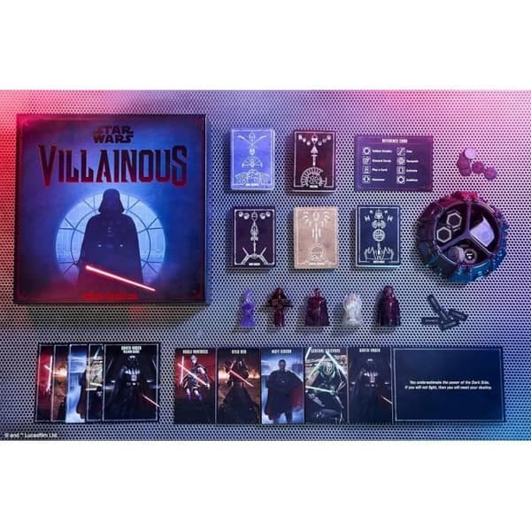 Star Wars Villainous - The Power of the Dark Side - Strategispel - 2 till 4 spelare från 10 år - 27492 - Grundspel - Ravensburger