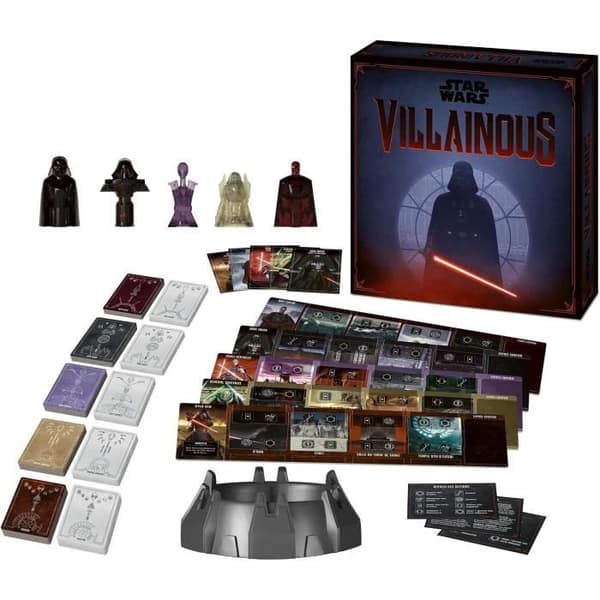 Star Wars Villainous - The Power of the Dark Side - Strategispel - 2 till 4 spelare från 10 år - 27492 - Grundspel - Ravensburger
