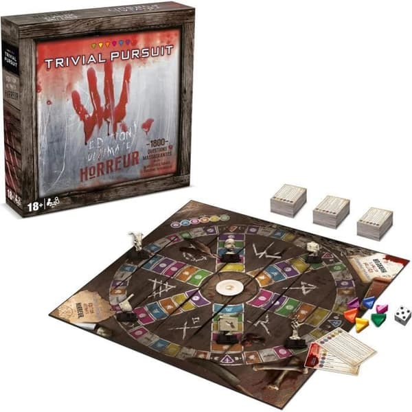 Trivial Pursuit Horror - Brädspel - VINNANDE RÖTTER