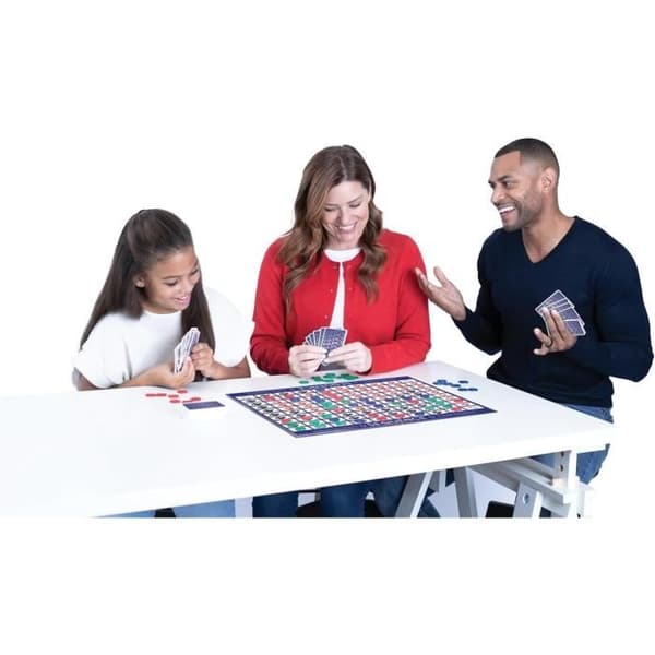 SEQUENCE Strategispel Goliath - Klassisk från USA - 2 rader med 5 - 2 spelare eller fler