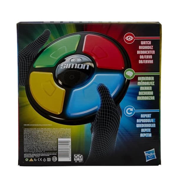 Simon, barnbrädspel, från 8 år, Hasbro Gaming