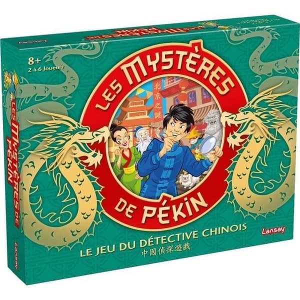 LANSAY - THE MYSTERIES OF PEKIN - Brädspel - Originalversion - 2 till 6 spelare - Från 8 år