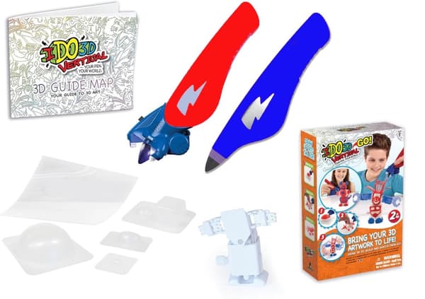 I`DO Mechanism set röd och blå