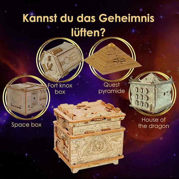 Escape Welt Box Pussel Orbital 12 Centimeter Styrelse Spel