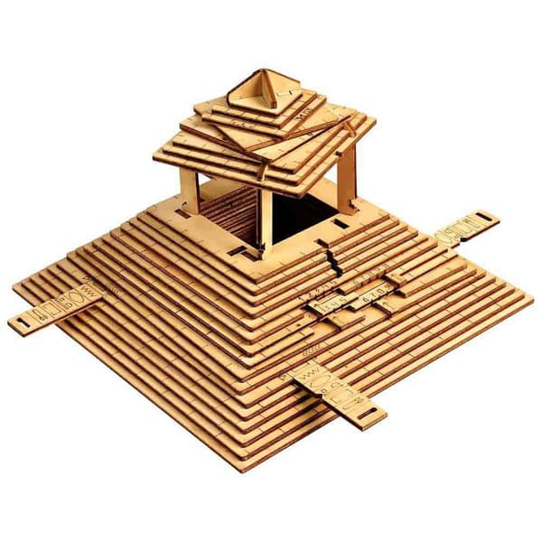 Escape Welt Pyramide Puslespil Boks Brætspil 10 Cm