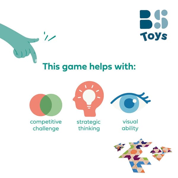 BS Toys Triangle Domino