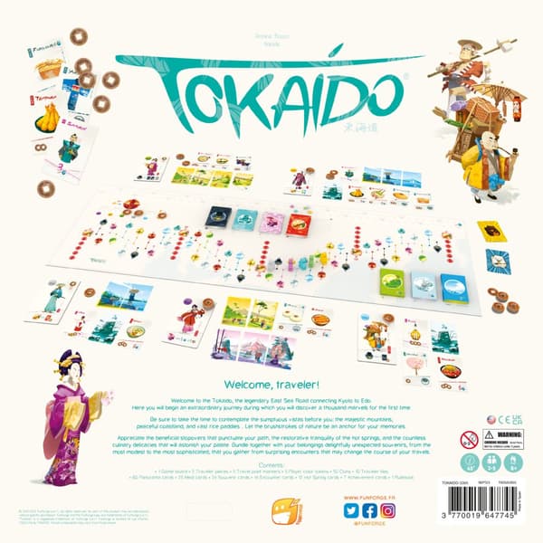 Tokaido: 10th Anniversary Edition - Brettspil