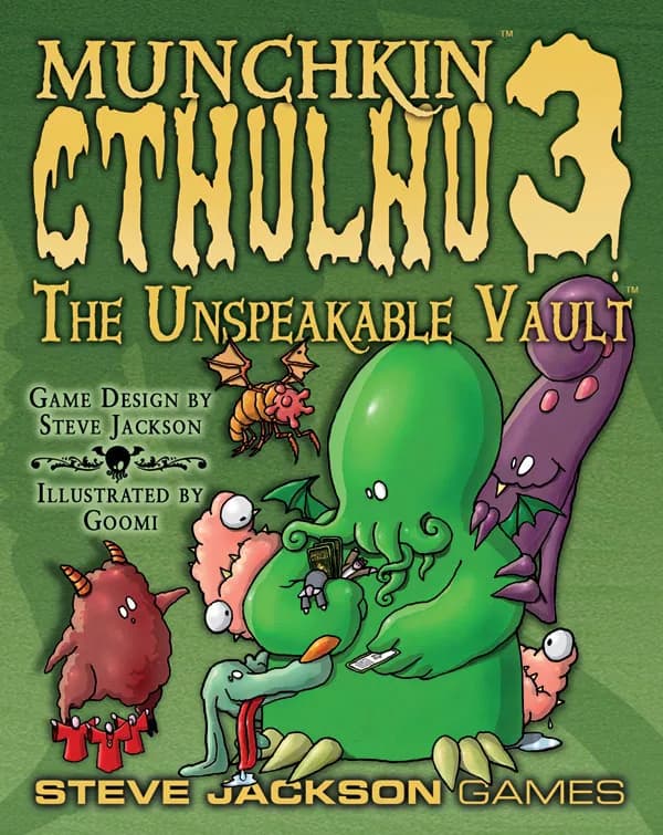 Munchkin Cthulhu 3: The Unspeakable Vault - BrÃ¦tspil