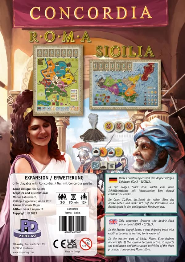 Concordia: Roma/Sicilia - Brettspil