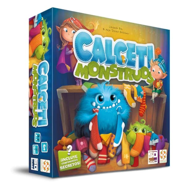 Sd Games Pöydät Lautapeli Calcetimonstruos Monivärinen