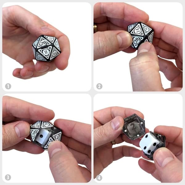 Go Dice Tärningar Kopplade D20