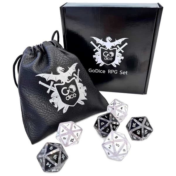 Go Dice Skaller Rpg D4/d8/d10/d12/d20/d100