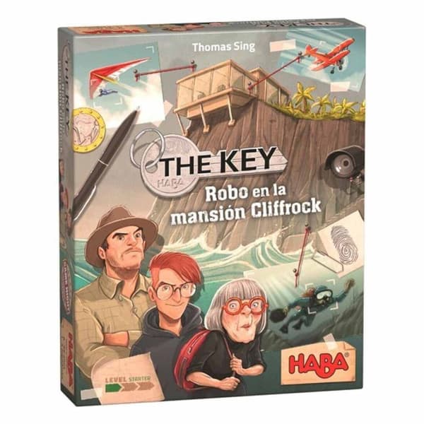 Haba Tyveri I Cliffrock Villa-brætspil The Key