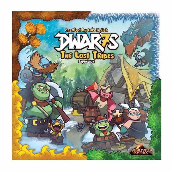Juegos Brädspel Dwar7s Lost Tribes Expansion English