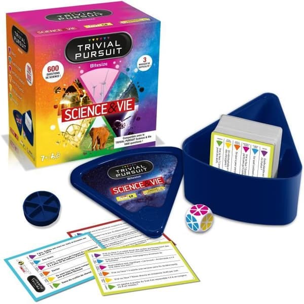Trivial Pursuit Travel Science &amp; Life - Brädspel - VINNANDE MOVES - Trivial Pursuit med 600 frågor om Science &amp; Life.