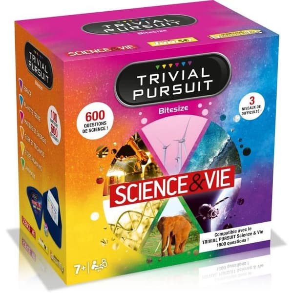 Trivial Pursuit Travel Science &amp; Life - Brädspel - VINNANDE MOVES - Trivial Pursuit med 600 frågor om Science &amp; Life.