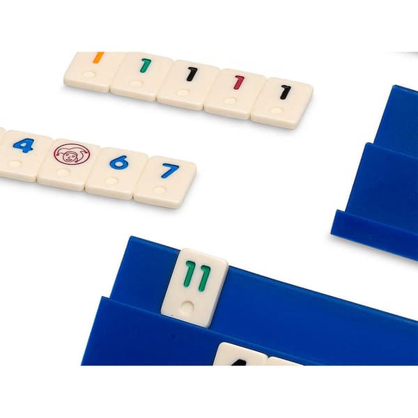 Cayro Klassisk Rummi 6 Spelare Styrelse Spel Durchsichtig