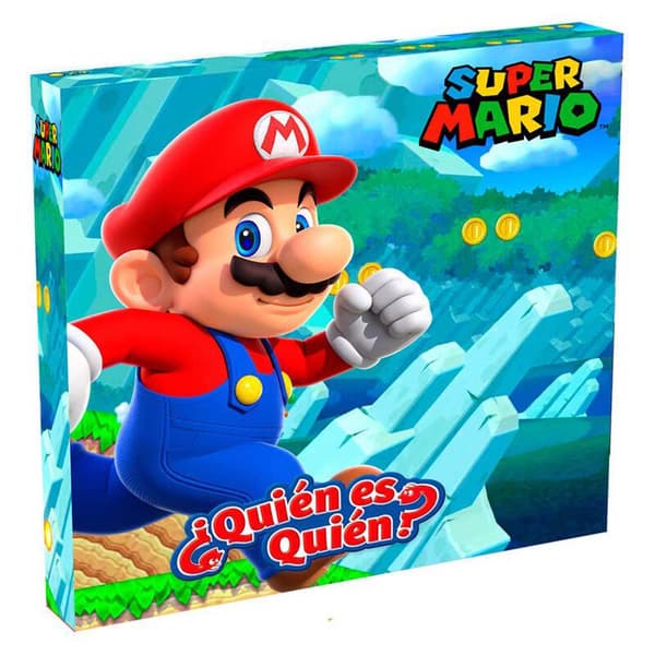 Winning Moves Super Mario Bros Bordspil Quién Es Quién Blå