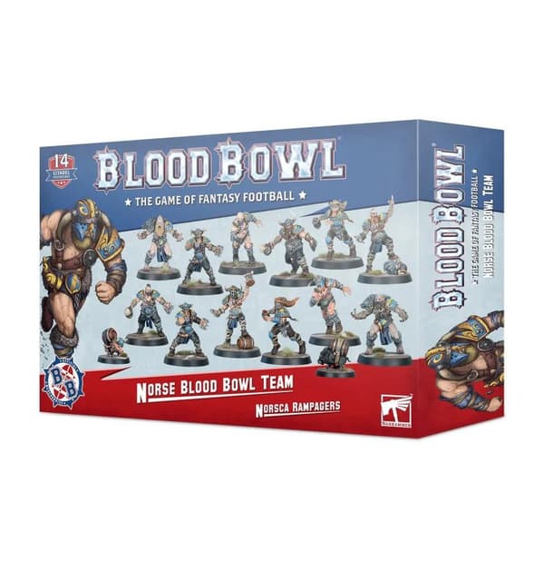 NY! Blood Bowl Norse Team Norsca Rampagers