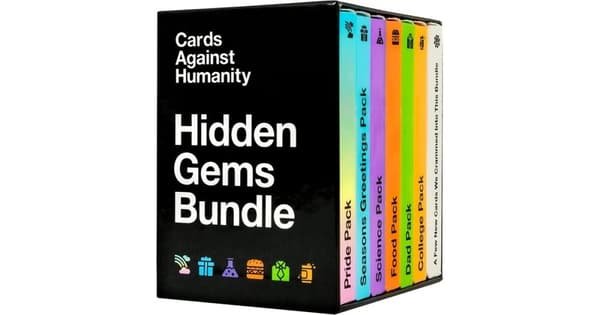 Cards Against Humanity Hidden Gems Box Bundle