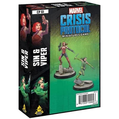 Marvel Crisis Protocol: Sin & Viper (Kantstött box) - Brädspel