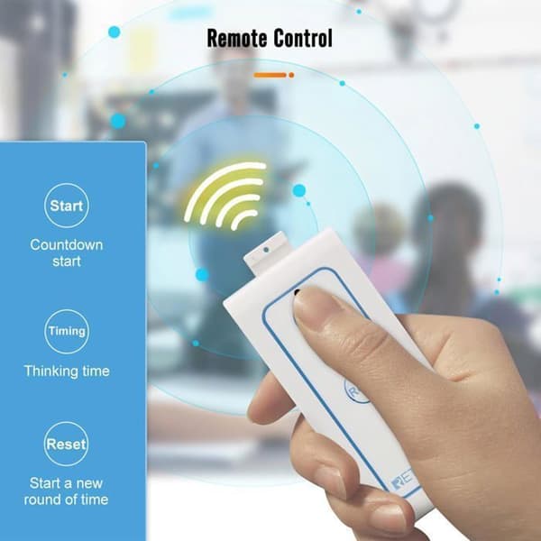 Buzzer System - Retekess - TM101 - 8 Knappar - Flera Svarsalternativ - Flerfärgad LED