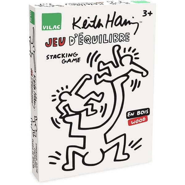 Keith Haring balanseringsspel - Vilac - Brädspel - Barn - 30 min