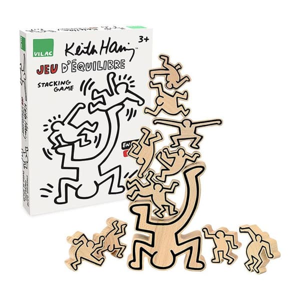 Keith Haring balanseringsspel - Vilac - Brädspel - Barn - 30 min
