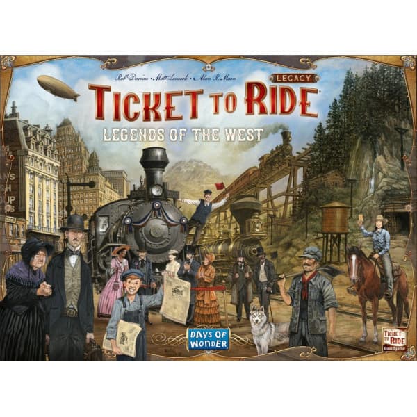 Ticket to Ride Legacy: Legends of the West brætspil
