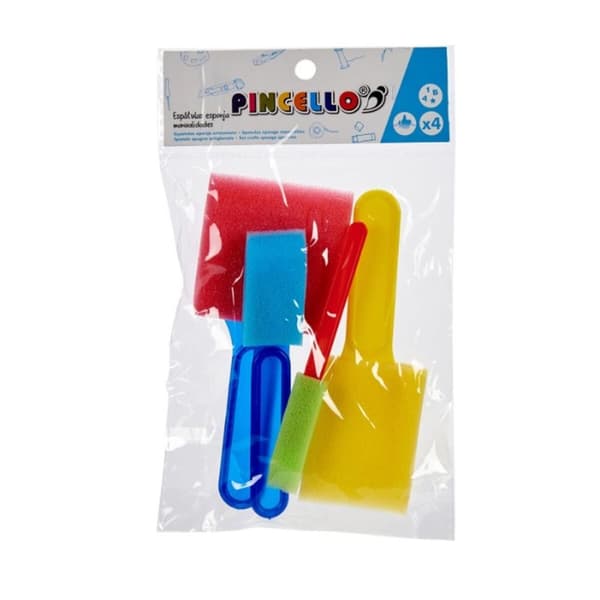 Uppsättning manuella aktiviteter Pincello AR1810100 Multicolour Spatel (12 antal)