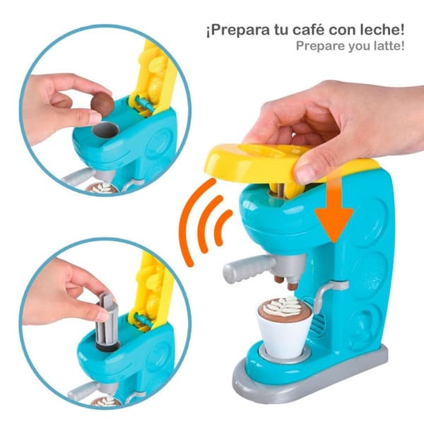 Kreativ lek med modellera PlayGo (2 antal) Kaffebryggare