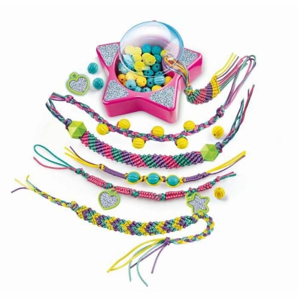 Armbandssats Clementoni Friendship bracelet creation box Plast