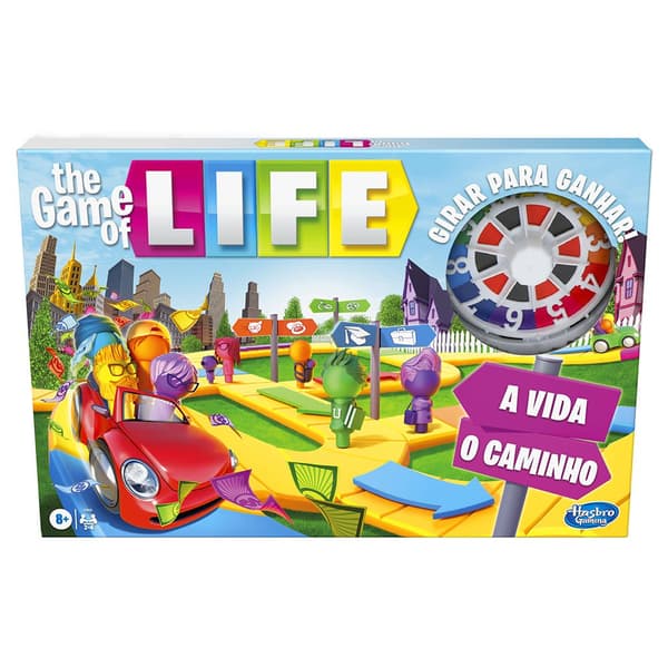 Hasbro Lautapeli The Game Of Life Versión Portugués Monivärinen