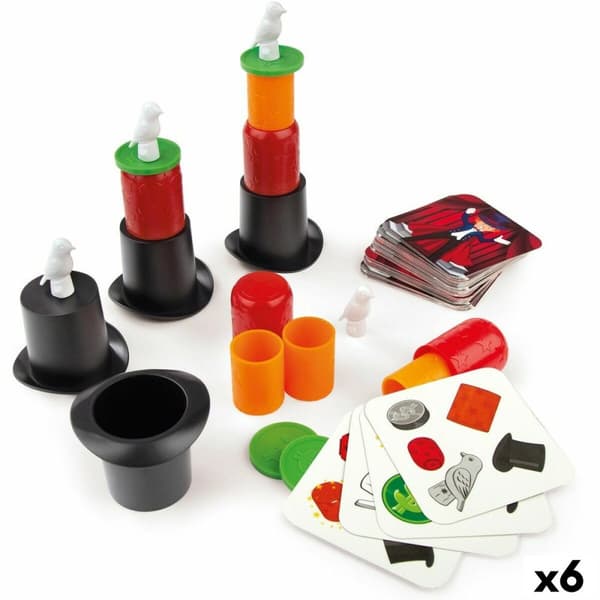 Sällskapsspel Colorbaby Hög hatt (6 antal)
