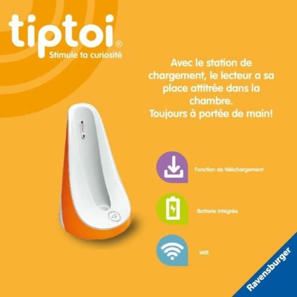 Utbildningsspel Ravensburger tiptoi® Station charge 4005556001798 (FR)