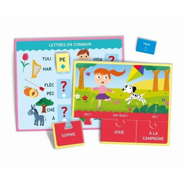 Utbildningsspel Clementoni Jeux de lecture (FR)