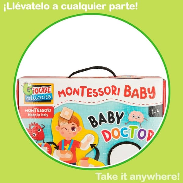 Utbildningsspel Lisciani Baby Doctor 22,5 x 0,5 x 47,5 cm (6 antal)