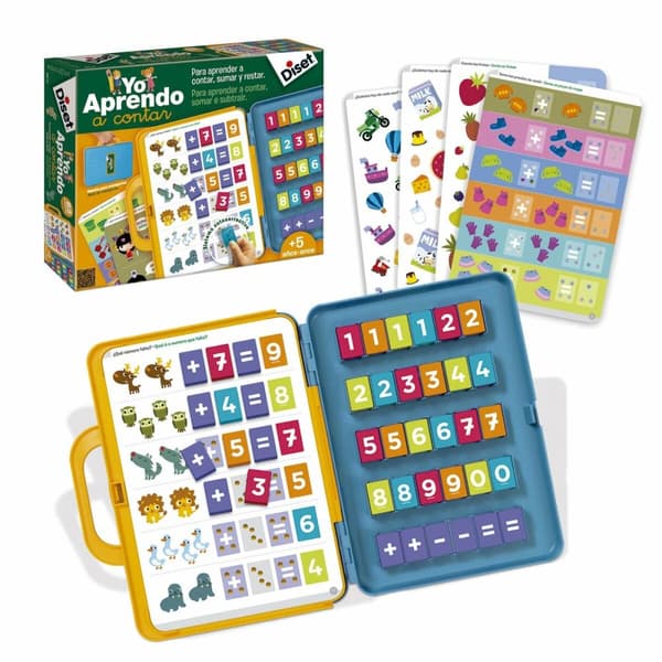 Utbildningsspel Diset 63752 Lär dig Plus och Minus-spel
