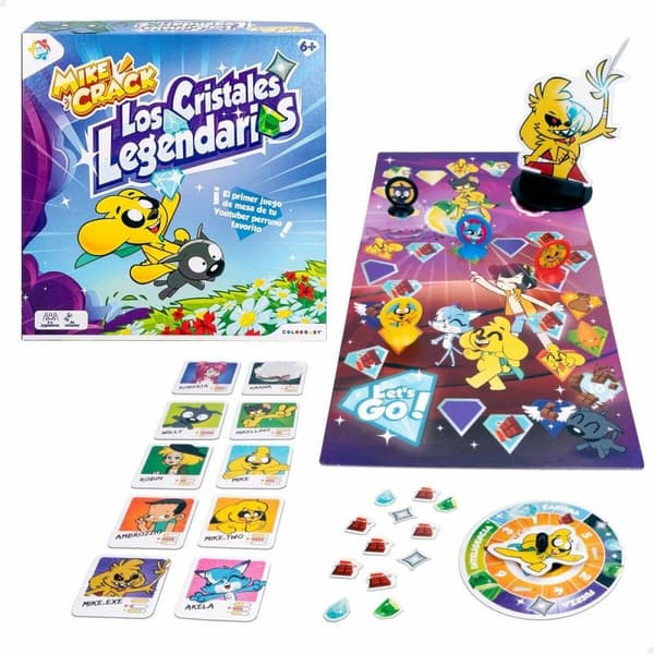 Sällskapsspel Mikecrack ¡Los cristales Legendarios! ES