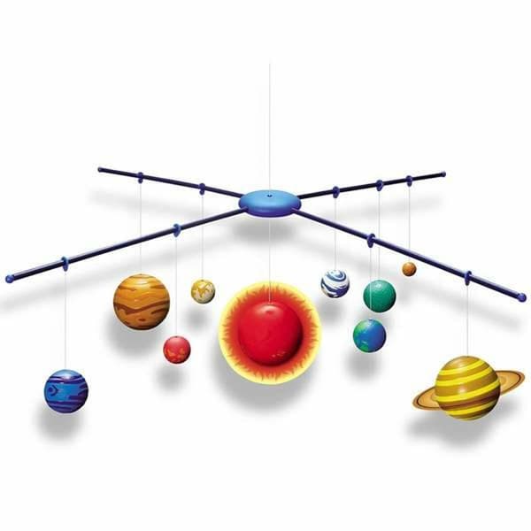 Lærerigt Spil Hape Kit sistema solare rotante in 3D 37,3 x 28,3 x 6,5 cm